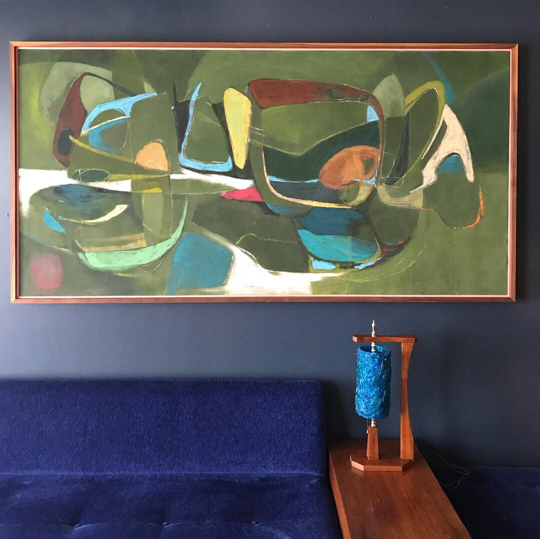 SOLD • Original Abstract Painting: Kaiju - Ventarron