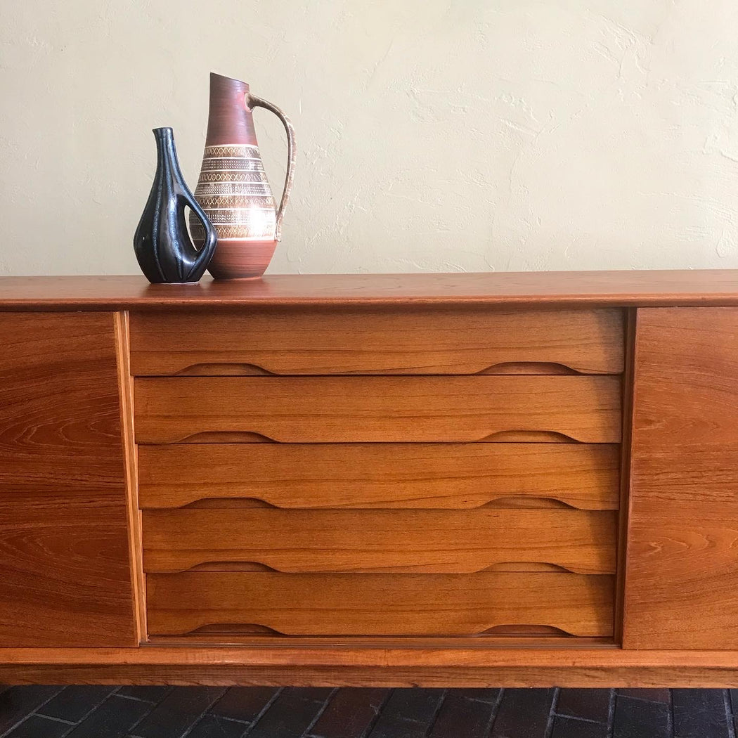 SOLD • Dyrlund Danish Teak Credenza