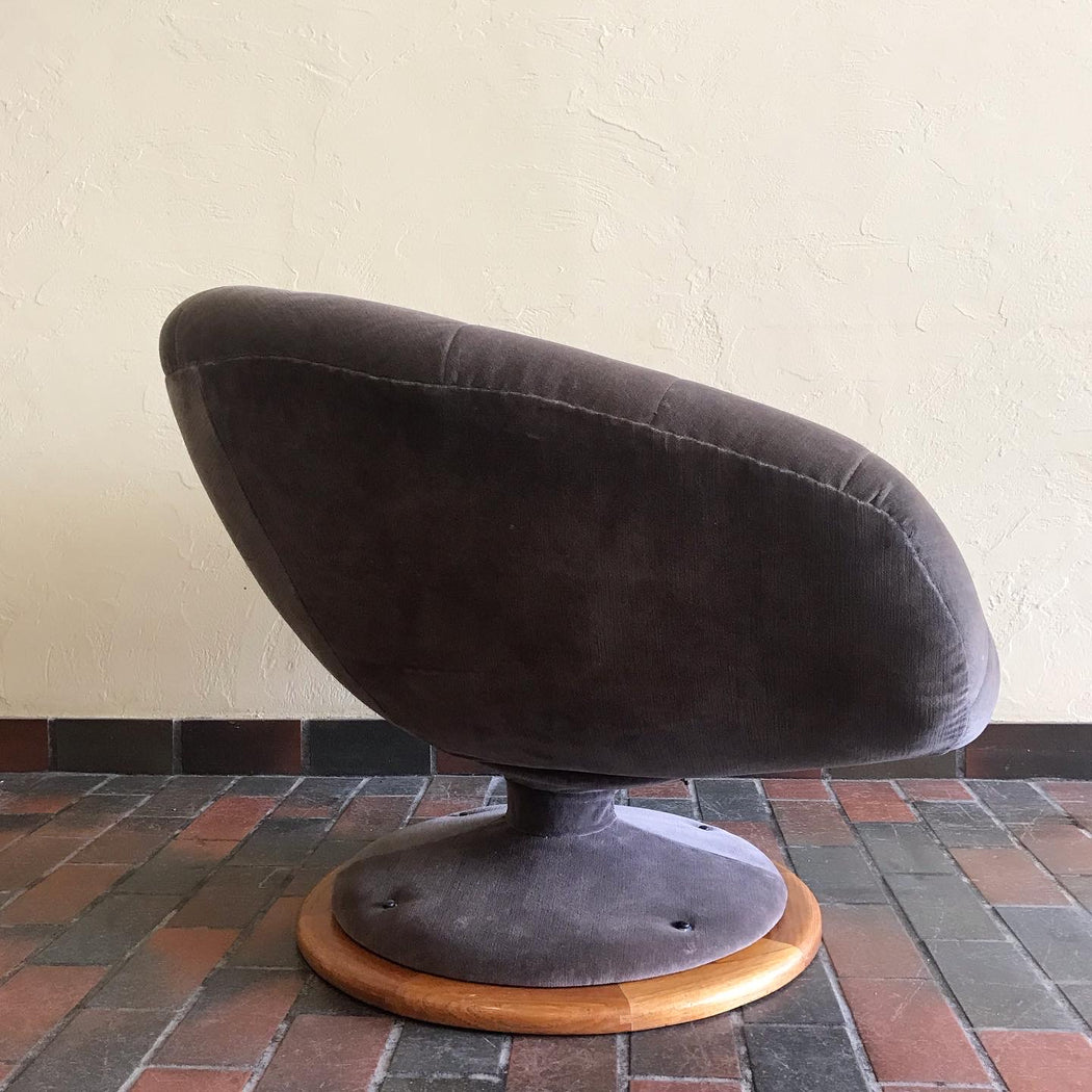 SOLD • R. Huber Swivel Tub Chairs