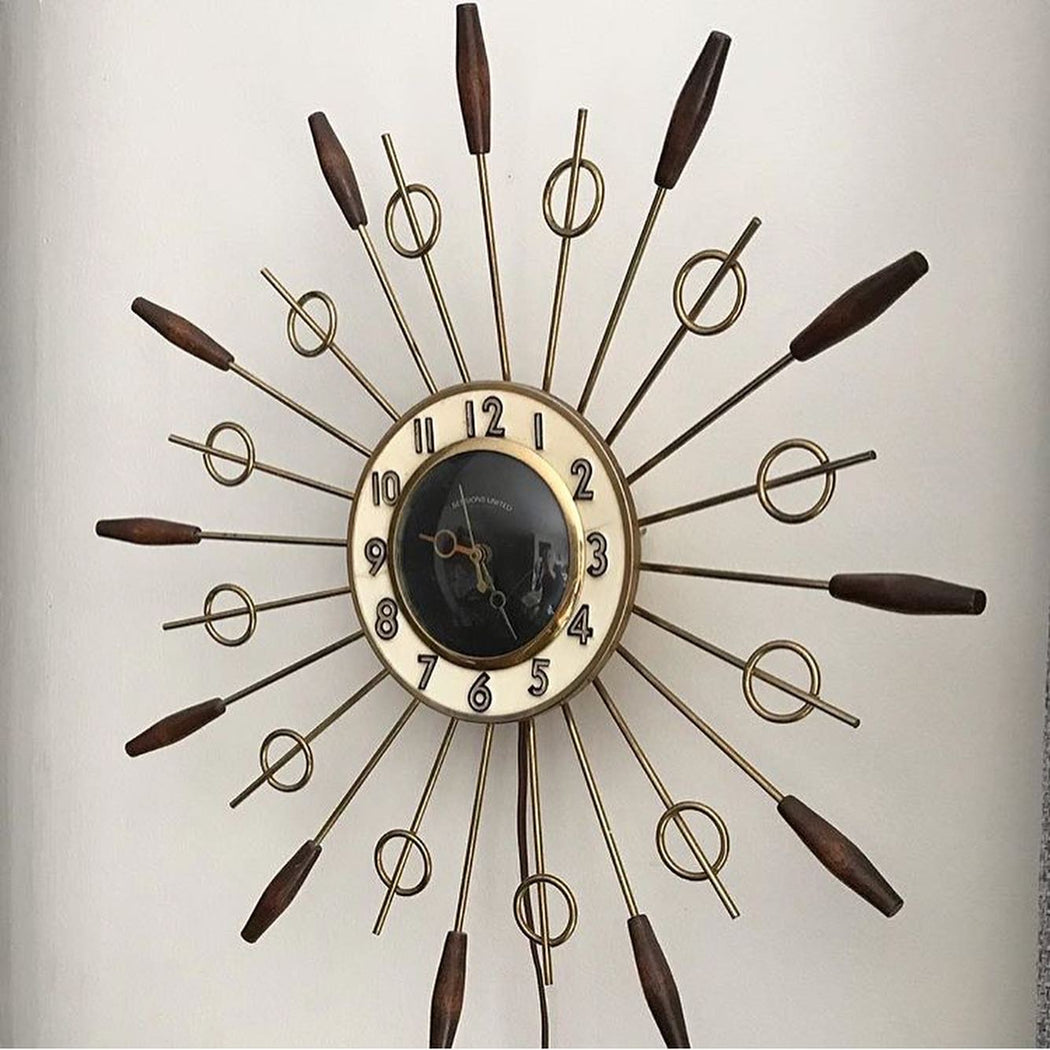 Electric Starburst Clock