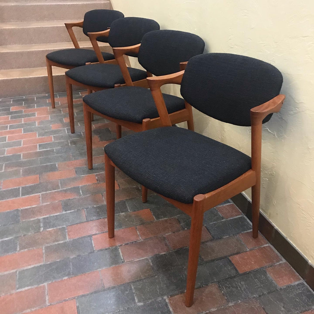 SOLD • Kai Kristensen Dining Chairs