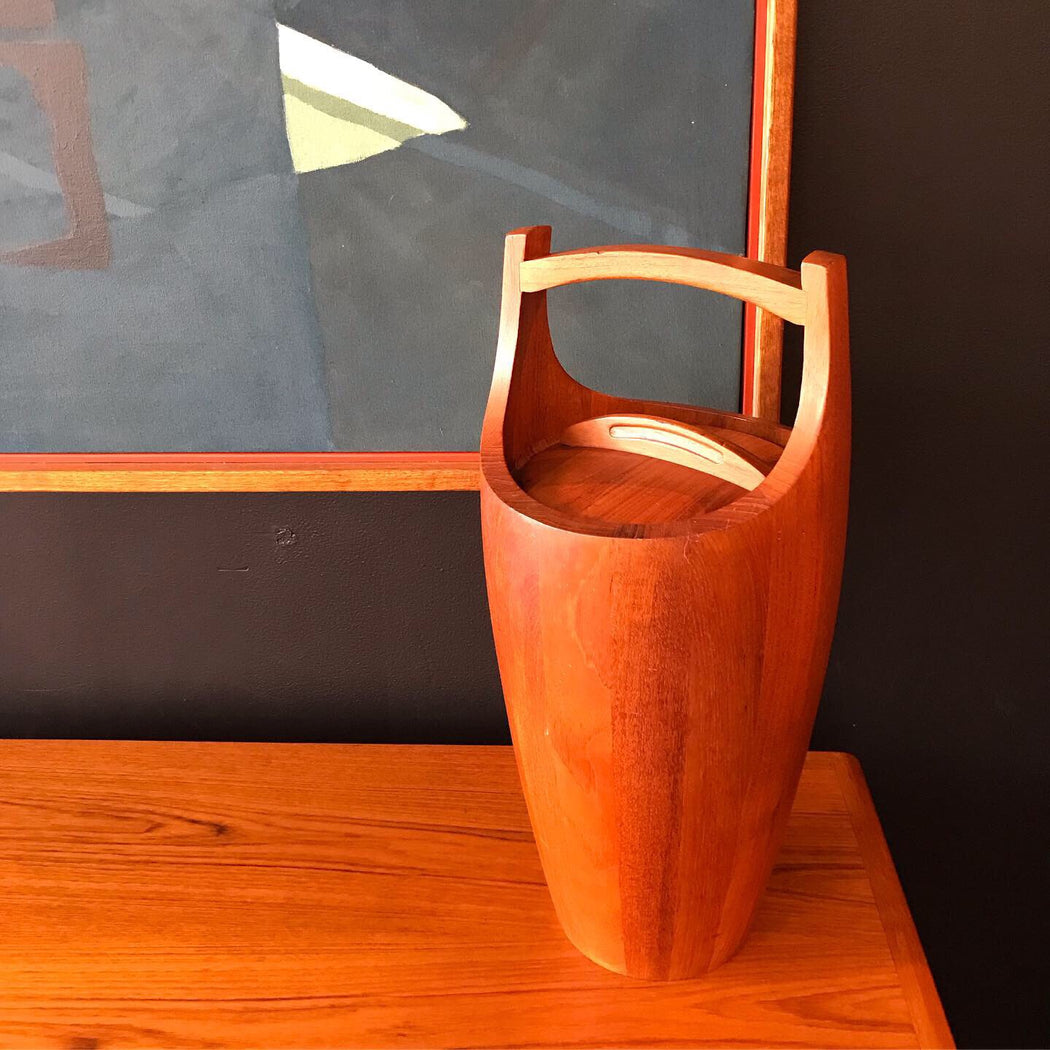 Sold • Dansk Teak Ice Bucket