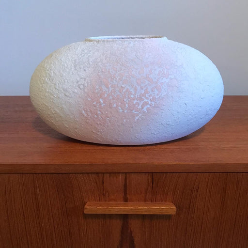Pink + White Boho Vase