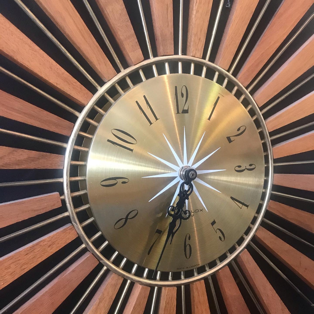 SOLD • Westclox Starburst Clock