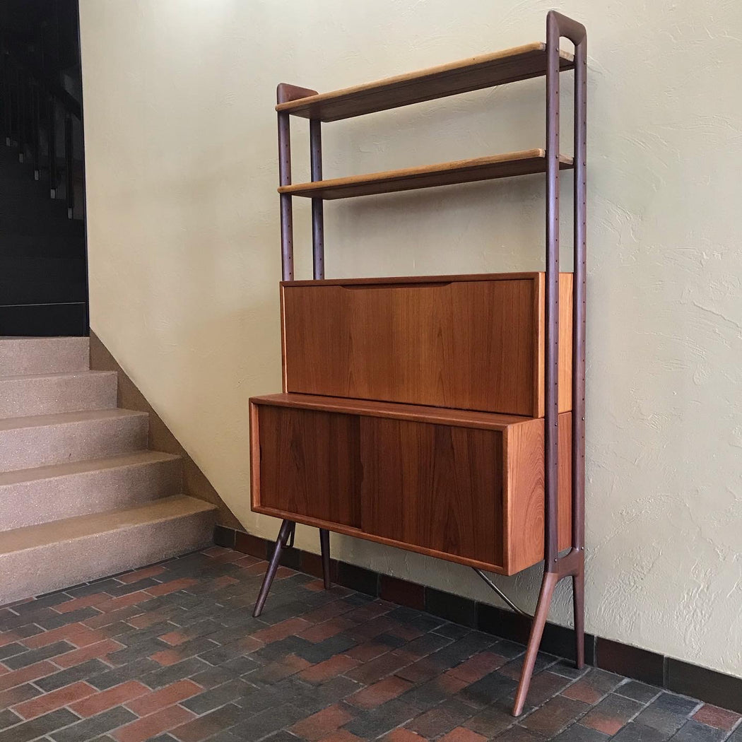 SOLD • Kurt Ostervig Room Divider Shelf