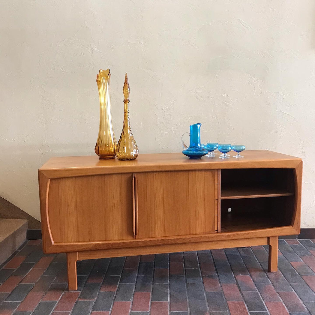 SOLD • Petite Danish Teak Credenza