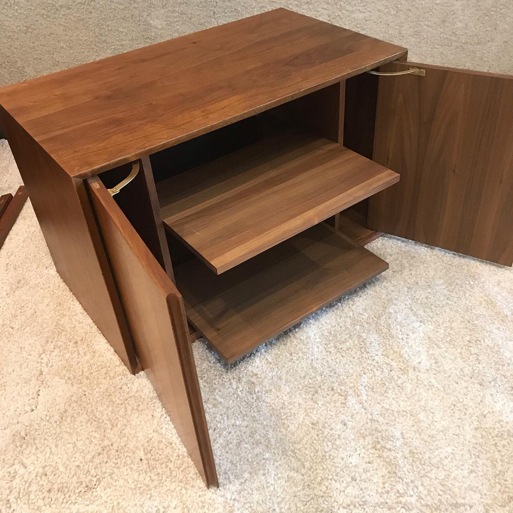 SOLD • Danish Walnut Modular Wall Unit