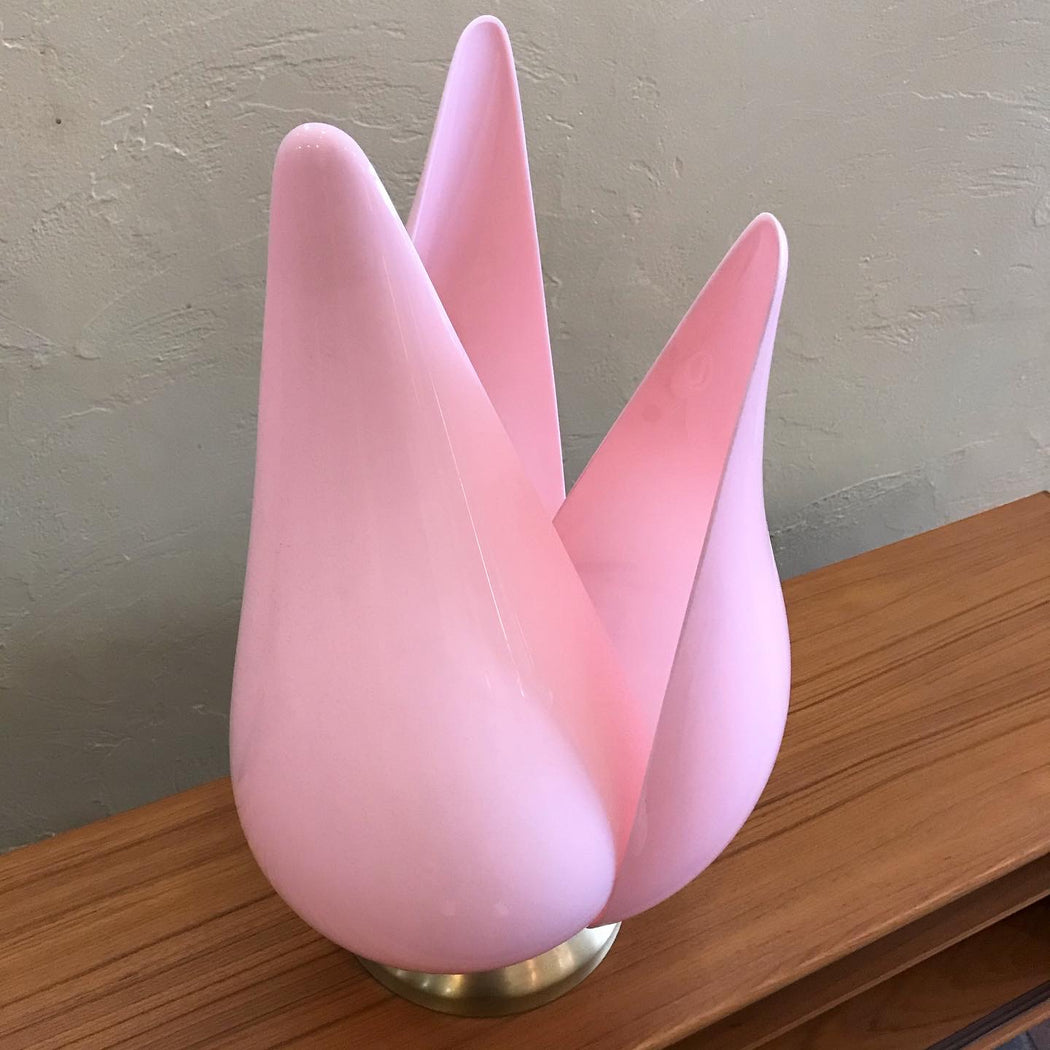 SOLD • Pink Rougier Lamp