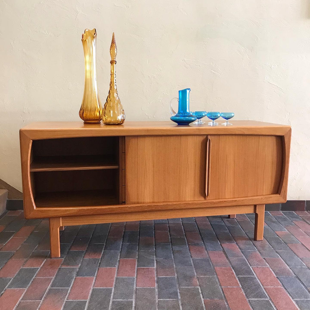SOLD • Petite Danish Teak Credenza