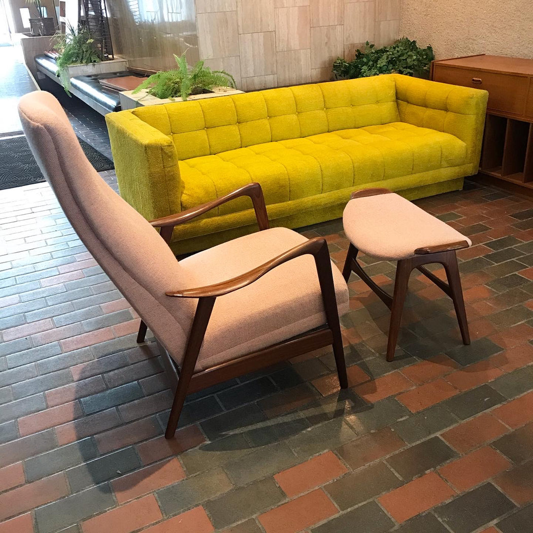 SOLD • Super Gold 70s Sofa