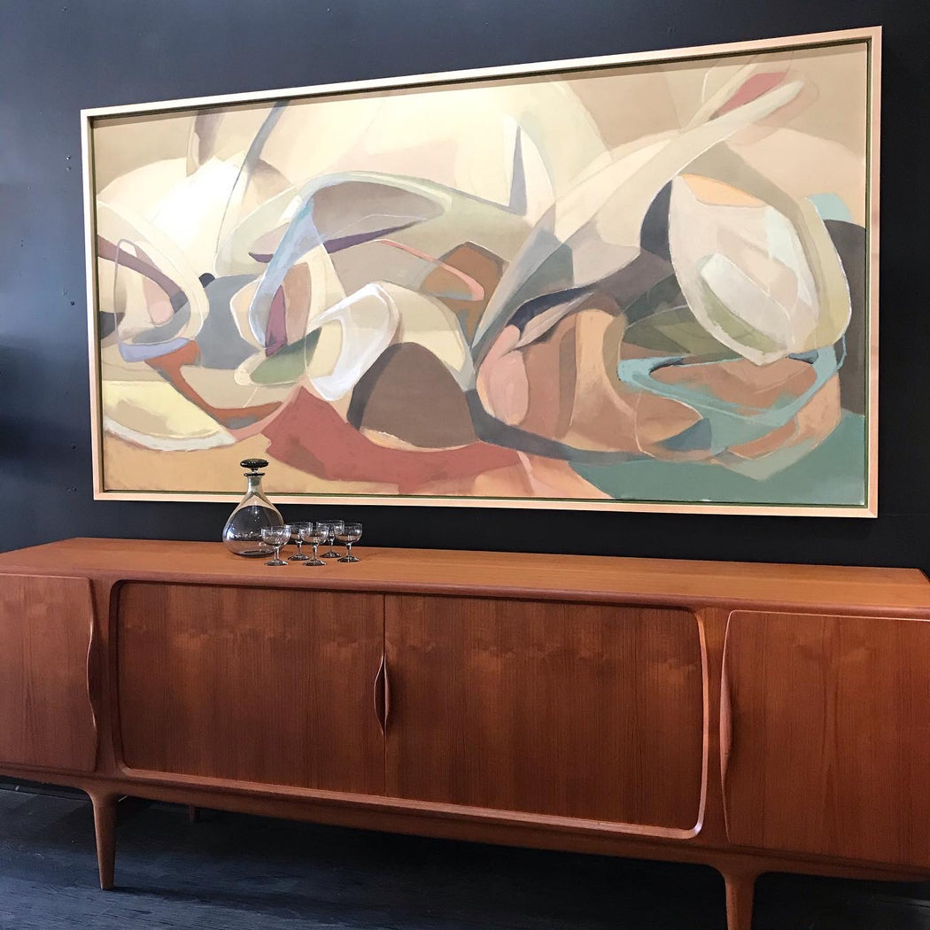 Original Abstract Painting • Midgard