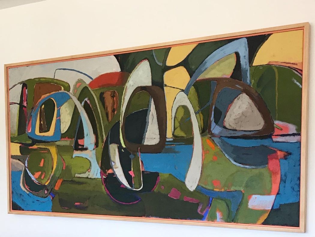 SOLD • Original Abstract Painting : Floro