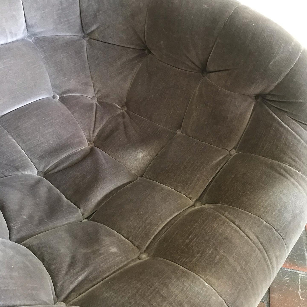 SOLD • R. Huber Swivel Tub Chairs