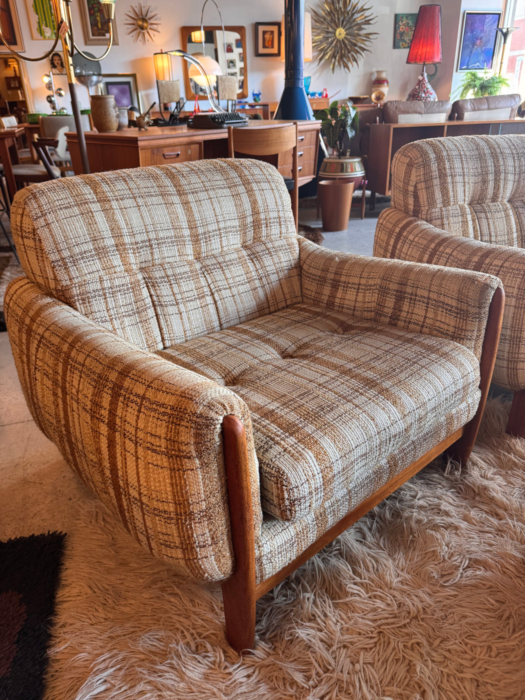 1960s Teak Sofa Set