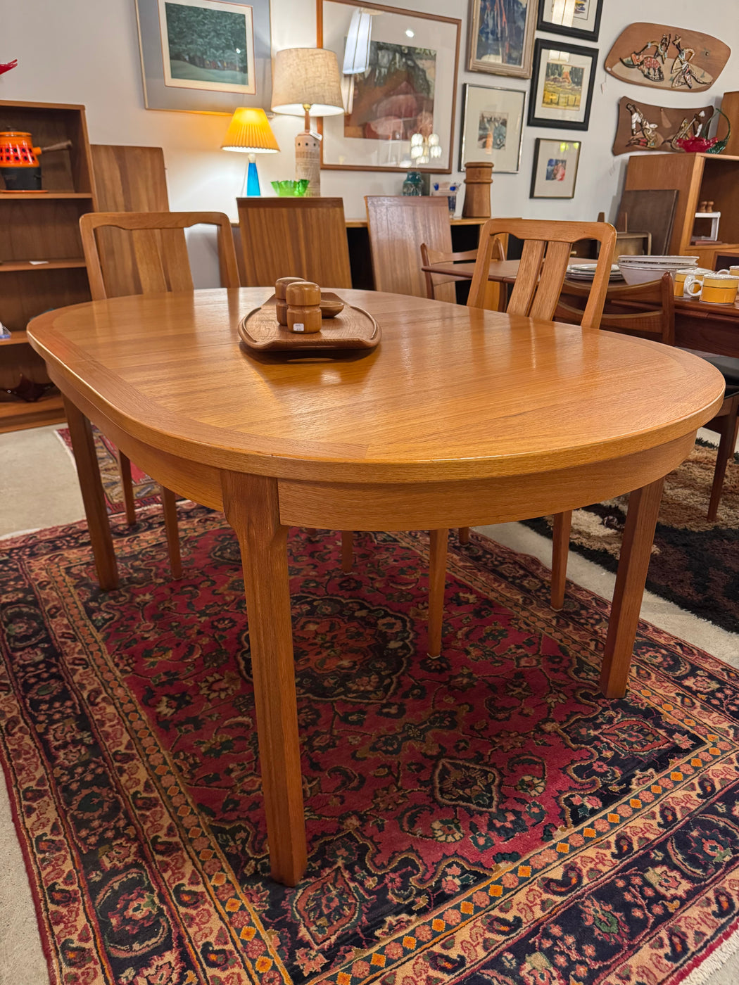 Danish Teak Dining Table