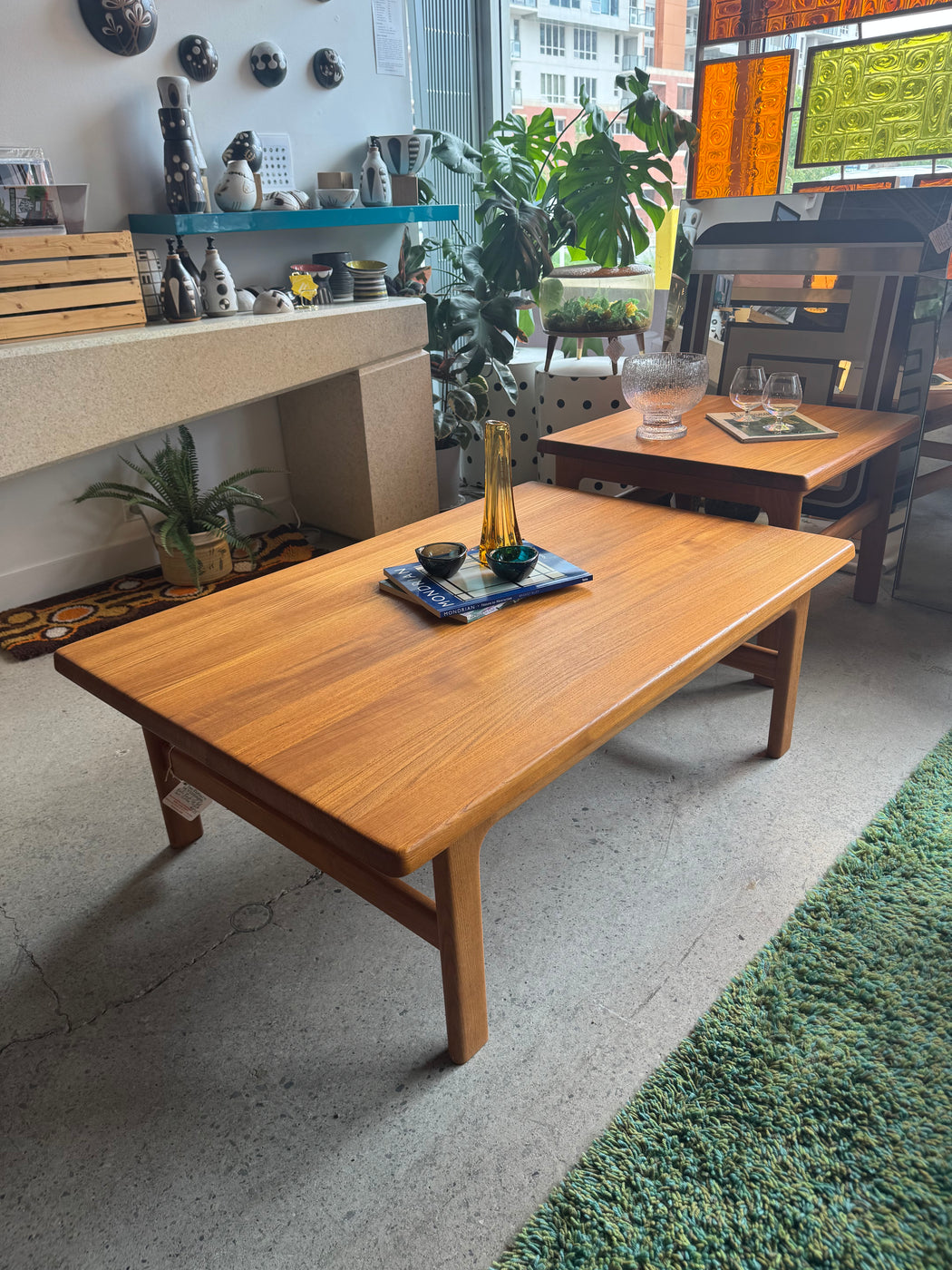 Niels Bach Solid Teak Coffee Table