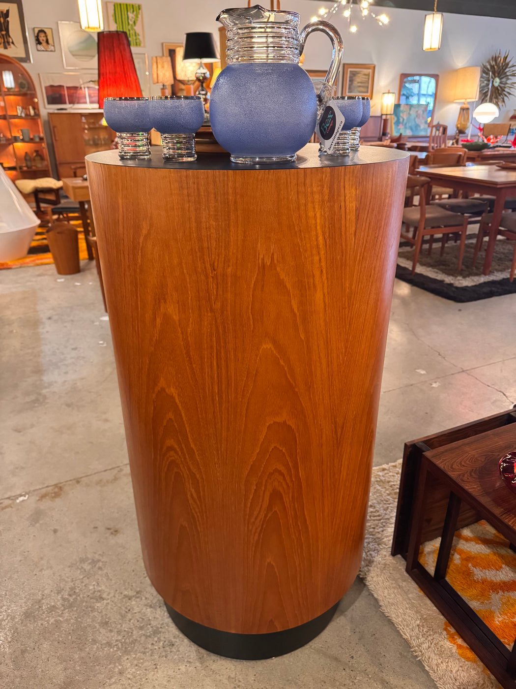 RS Associates Teak Cylinder Bar