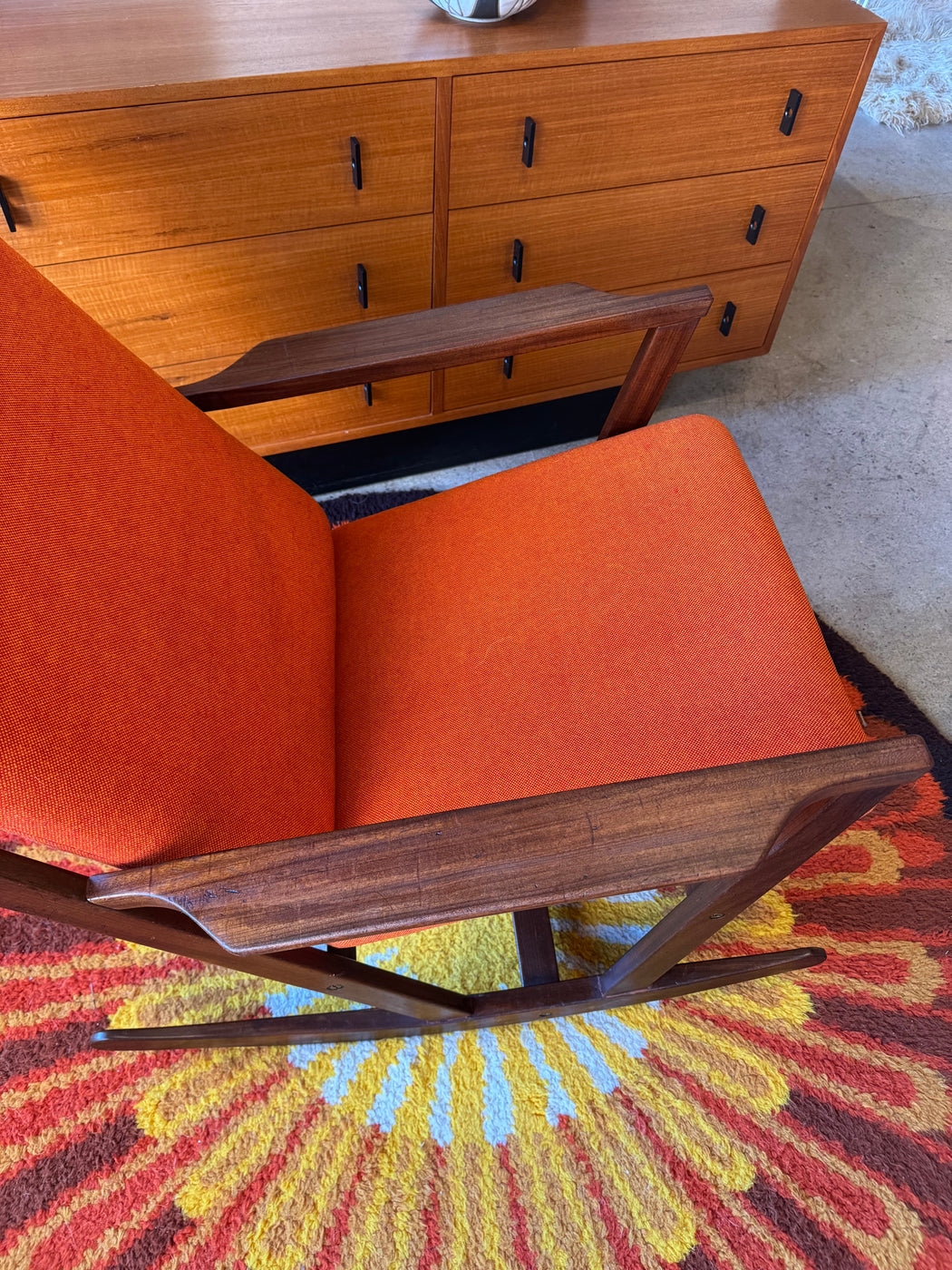 Poul M. Volther for Frem Rojle Rocking Chair