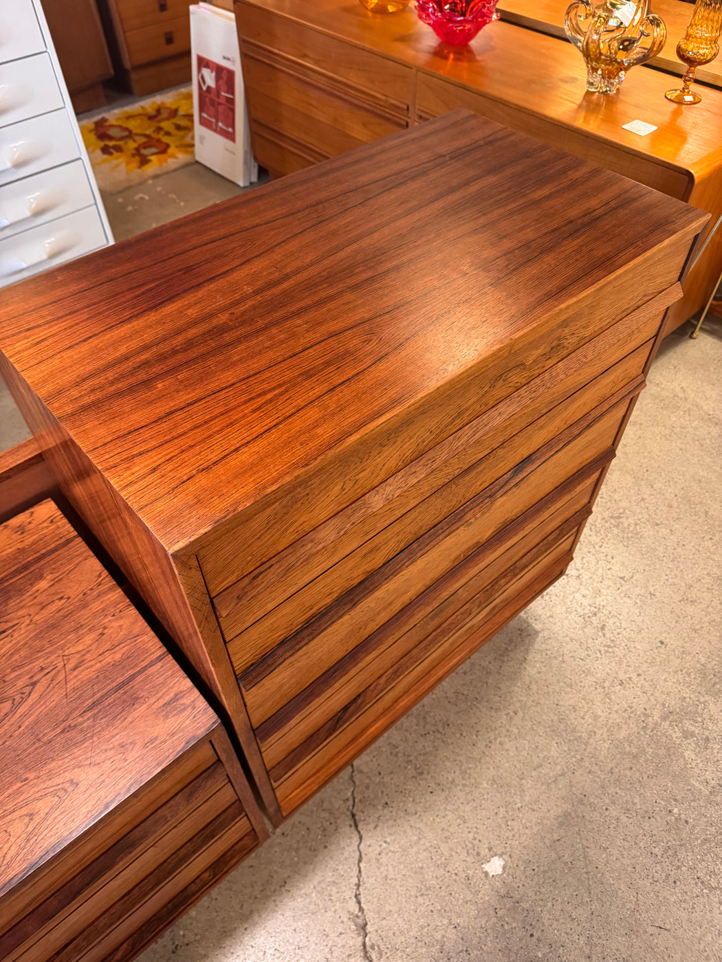 Rosewood Tallboy Dresser