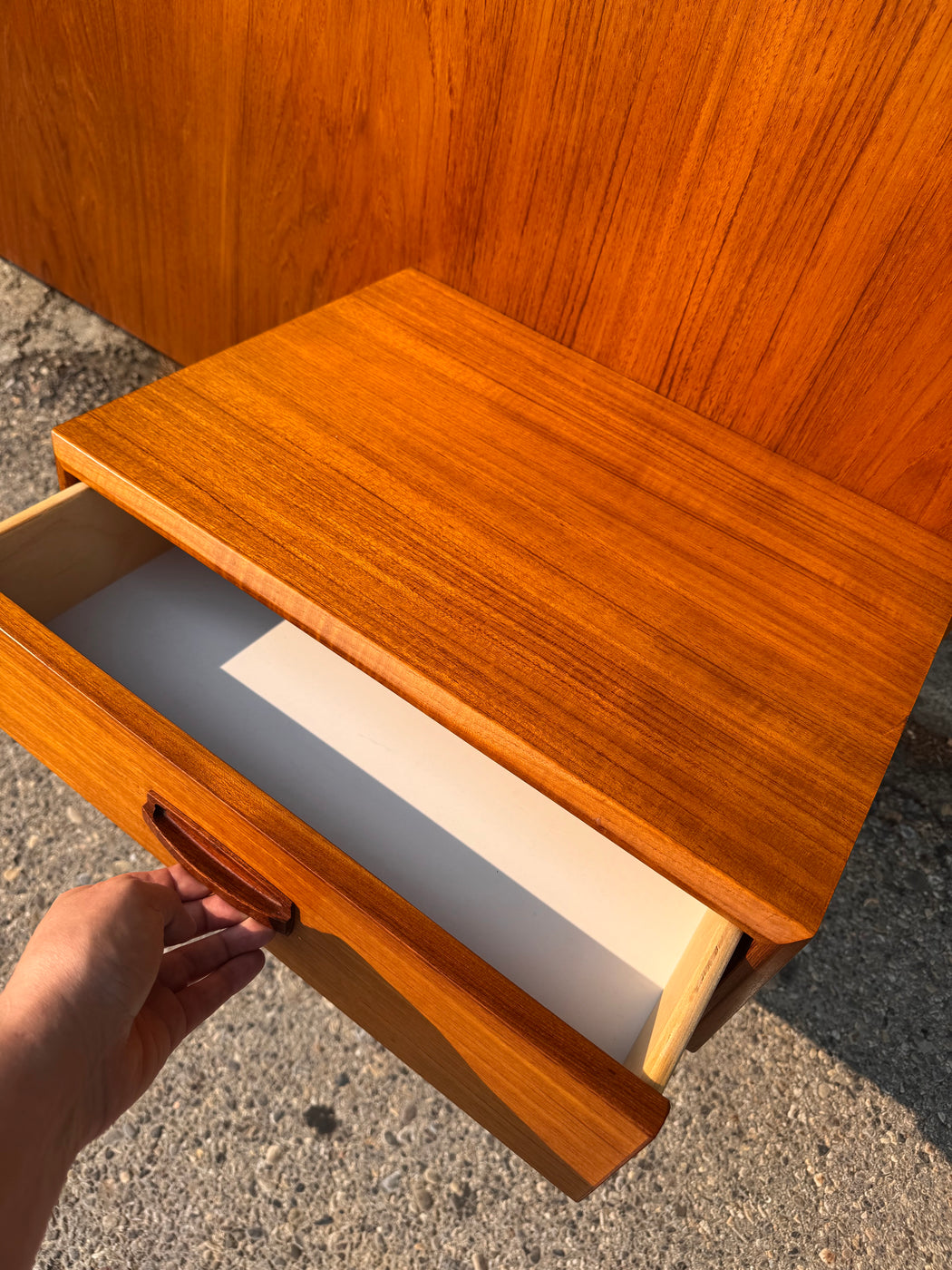 Queen Teak Headboard