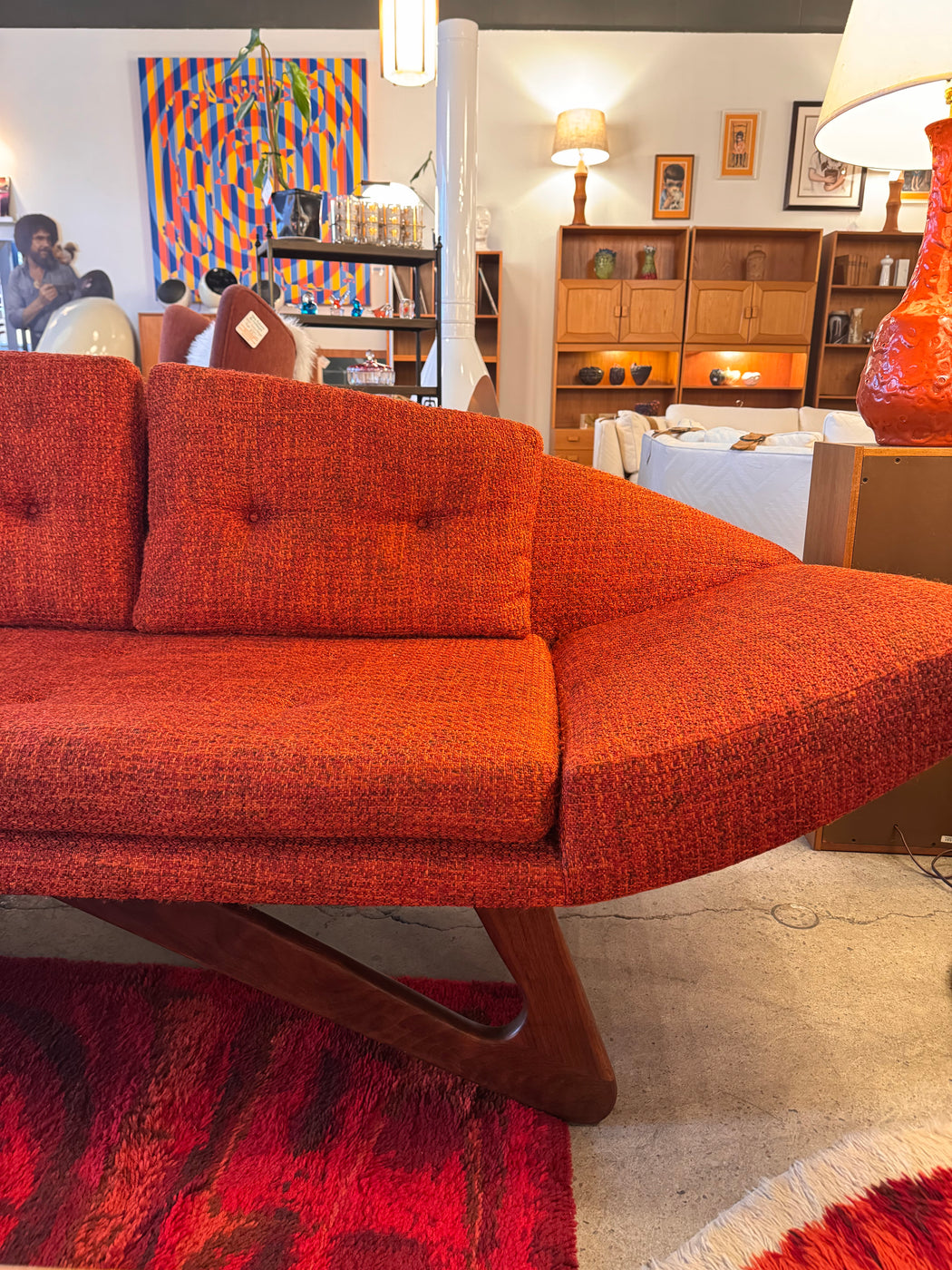 Atomic 1960s Gondola Sofa