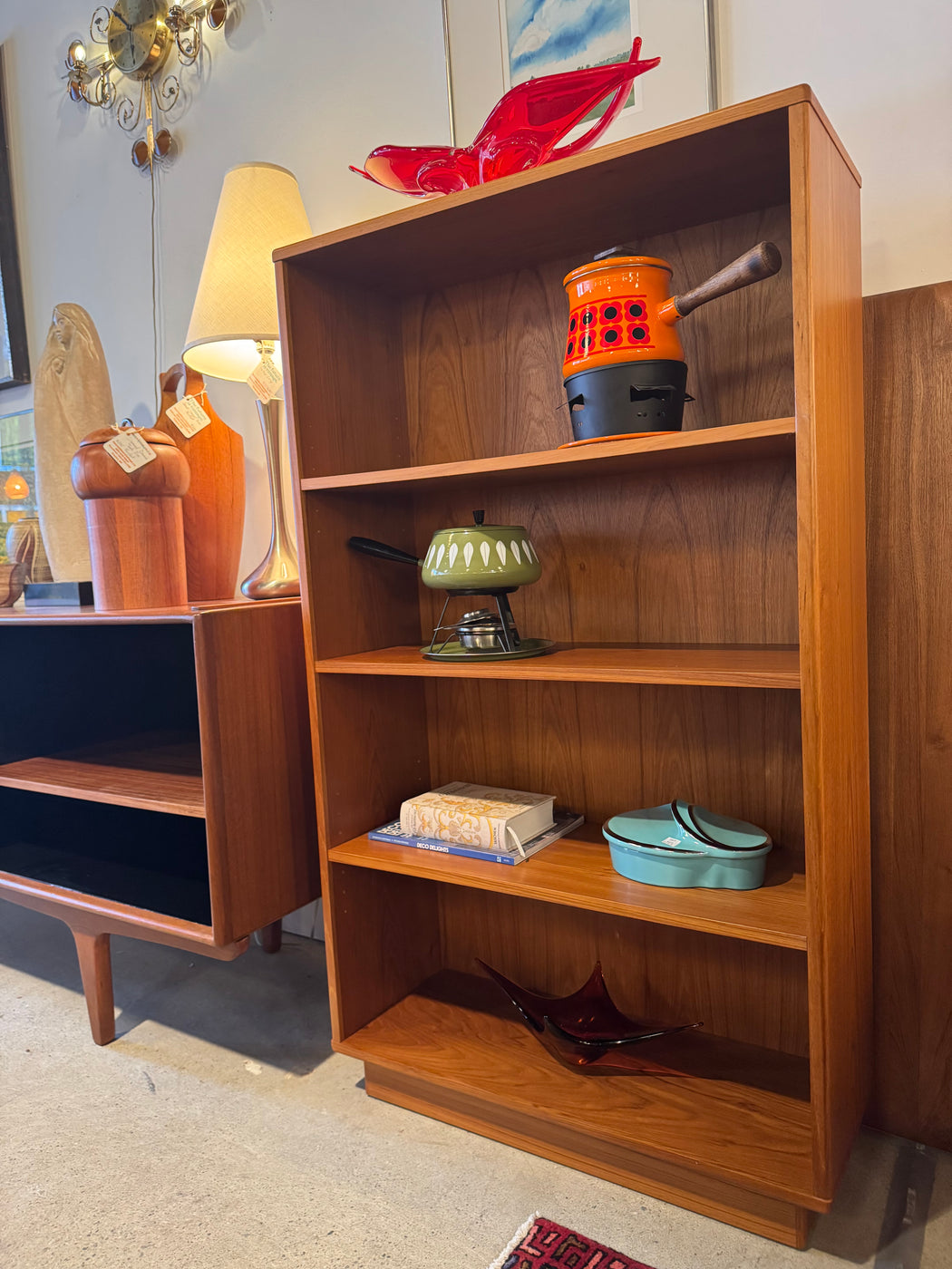 Mobican Teak Bookcase