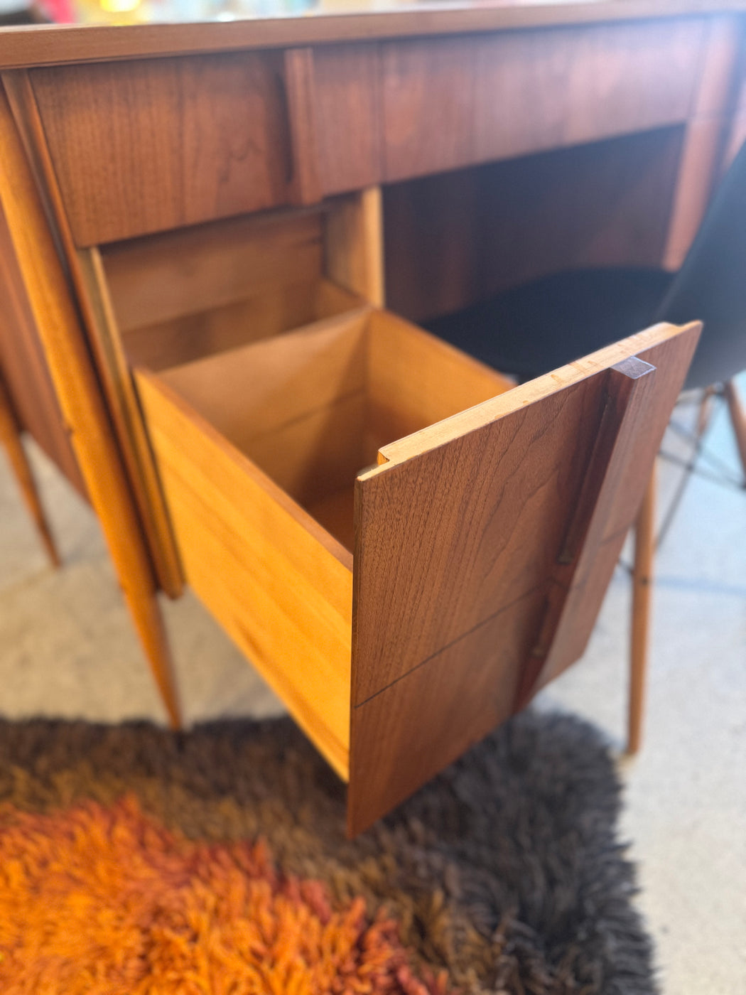 MCM Walnut Desk