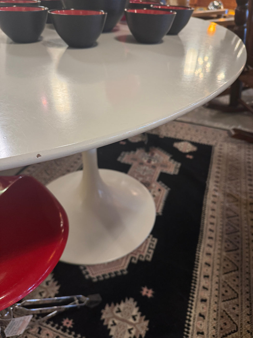 Vintage Oval Tulip Dining Table