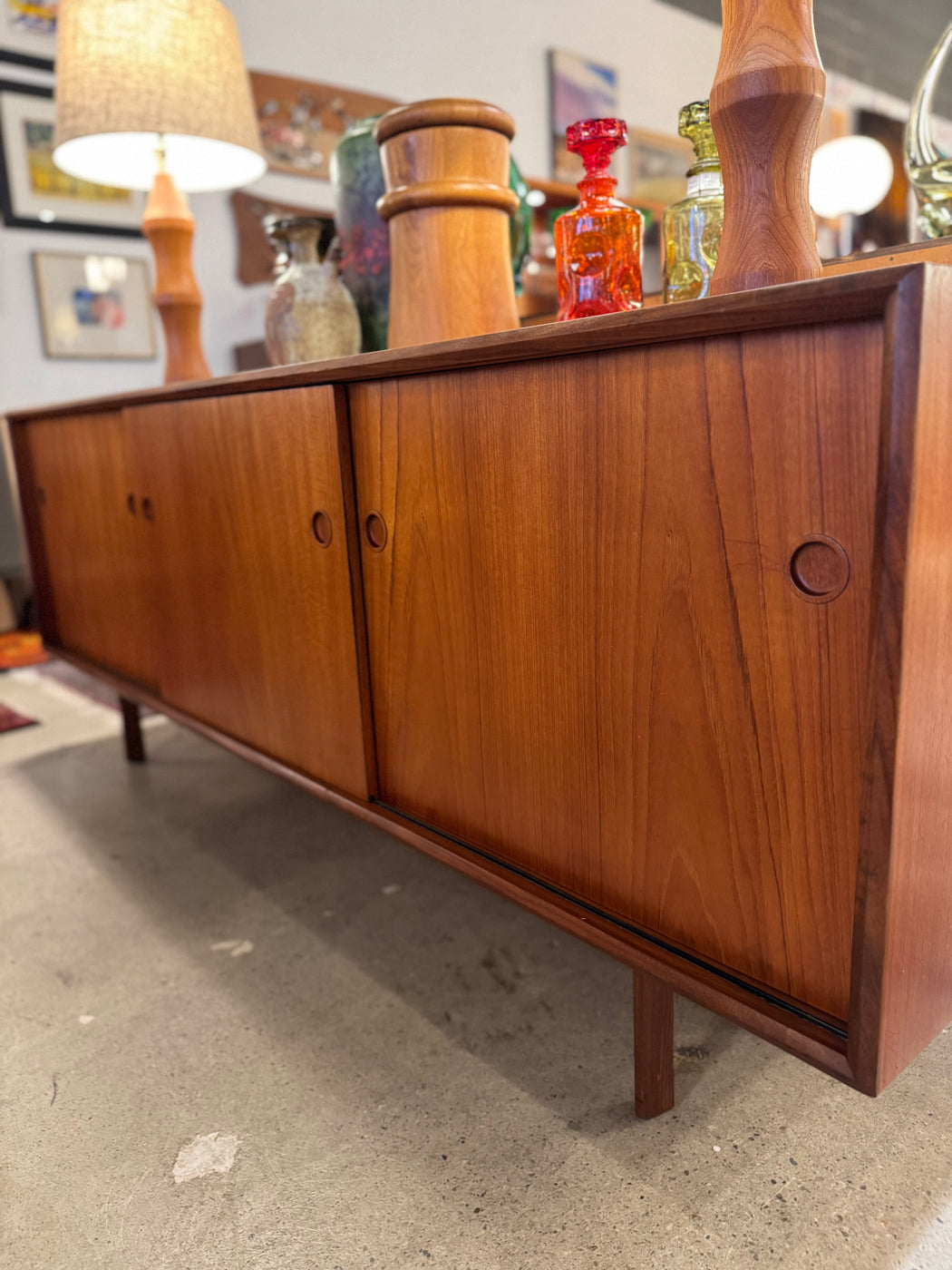 Punch Designs Teak Credenza