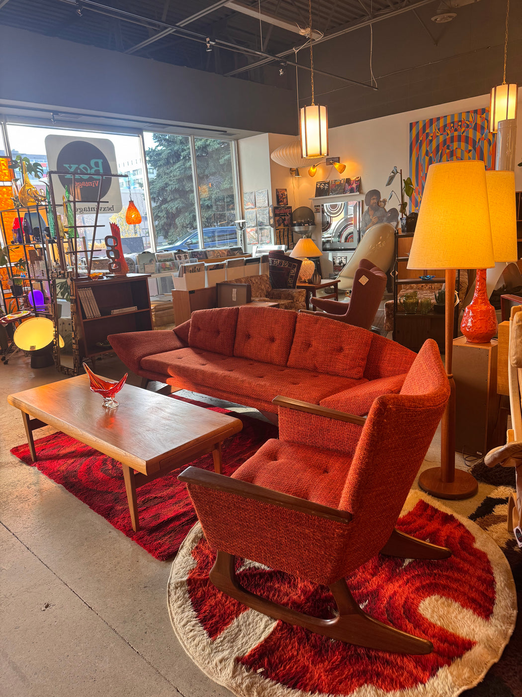Atomic 1960s Rocking Chair
