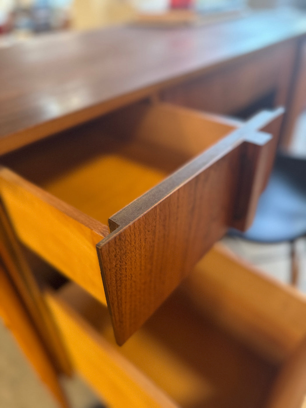 MCM Walnut Desk