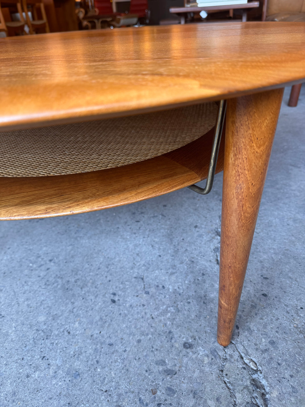 France & Son Solid Teak Coffee Table