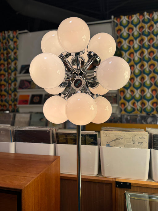 70s Chrome Sputnik Floor Lamp