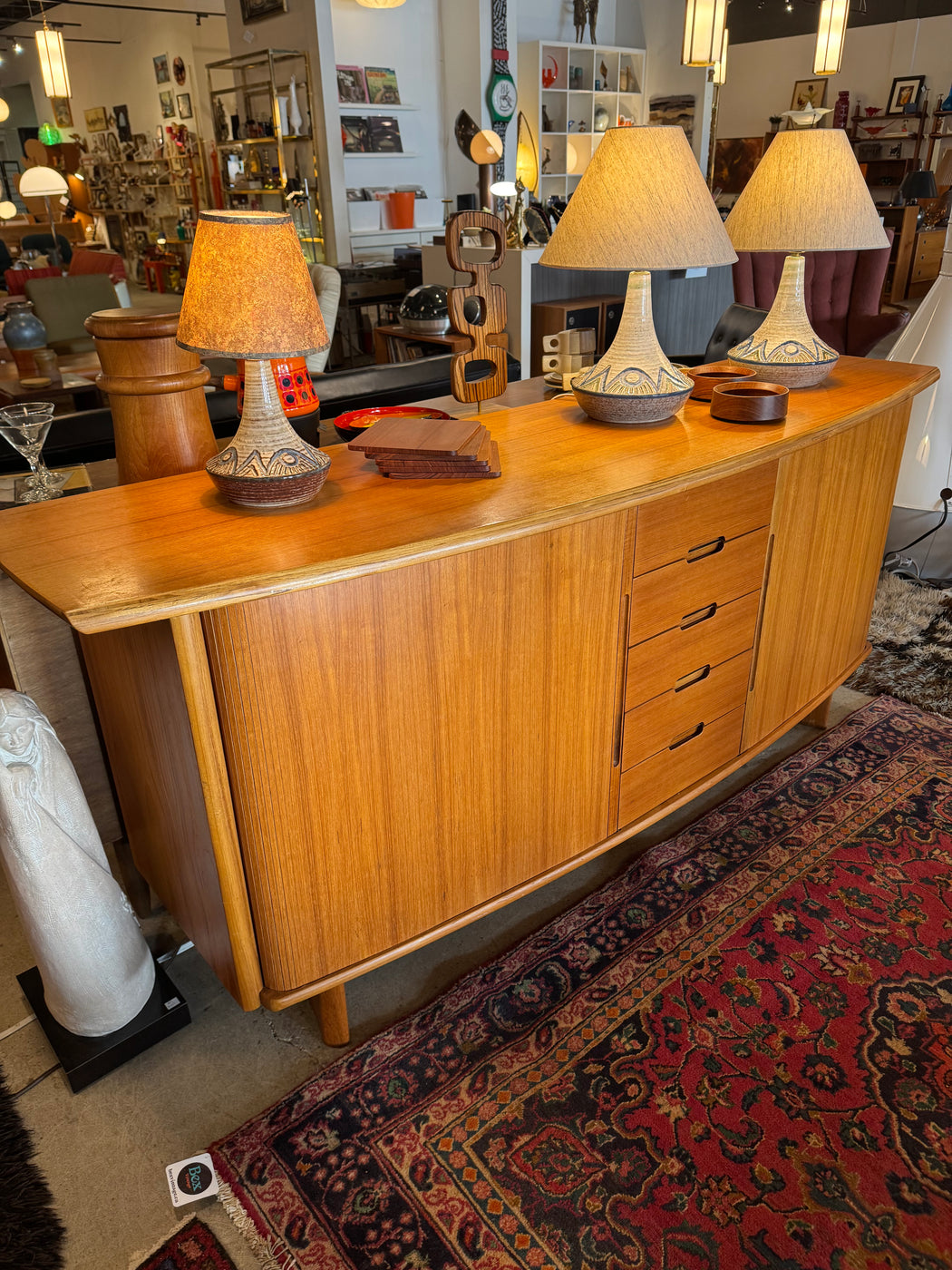 Vintage Teak Sideboard