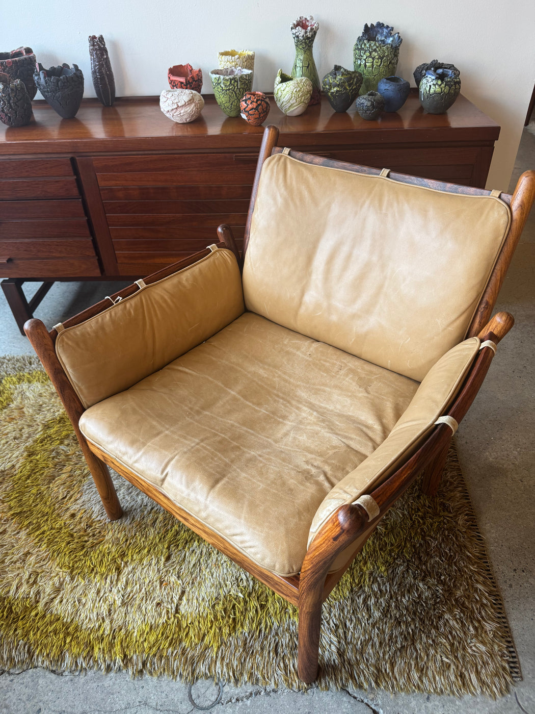 Illum Wikkelso Rosewood Genius Chair (1)