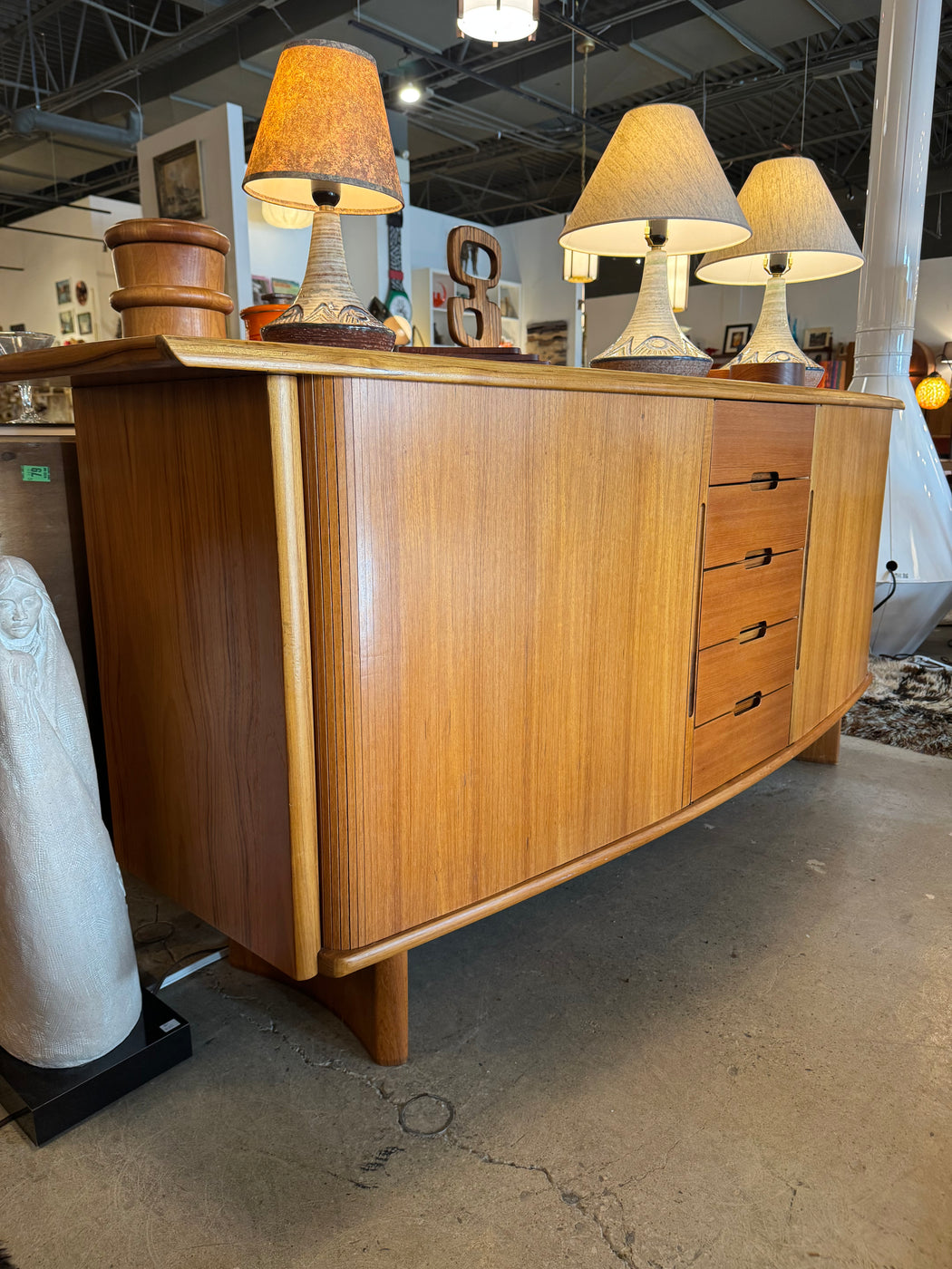 Vintage Teak Sideboard