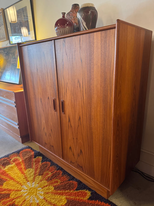 Vintage Teak Wardrobe Dresser