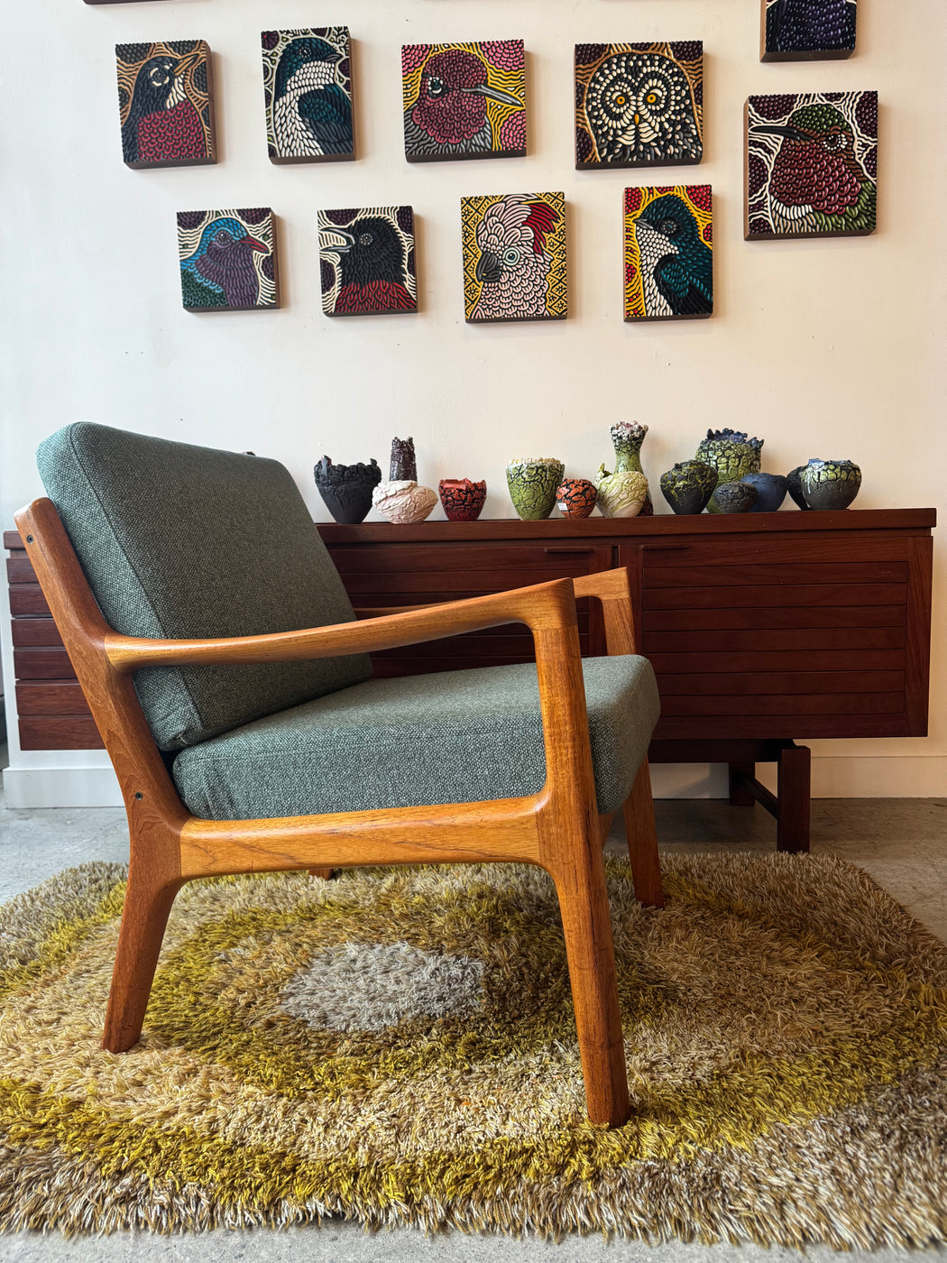 Ole Wanscher Teak Chair Pair
