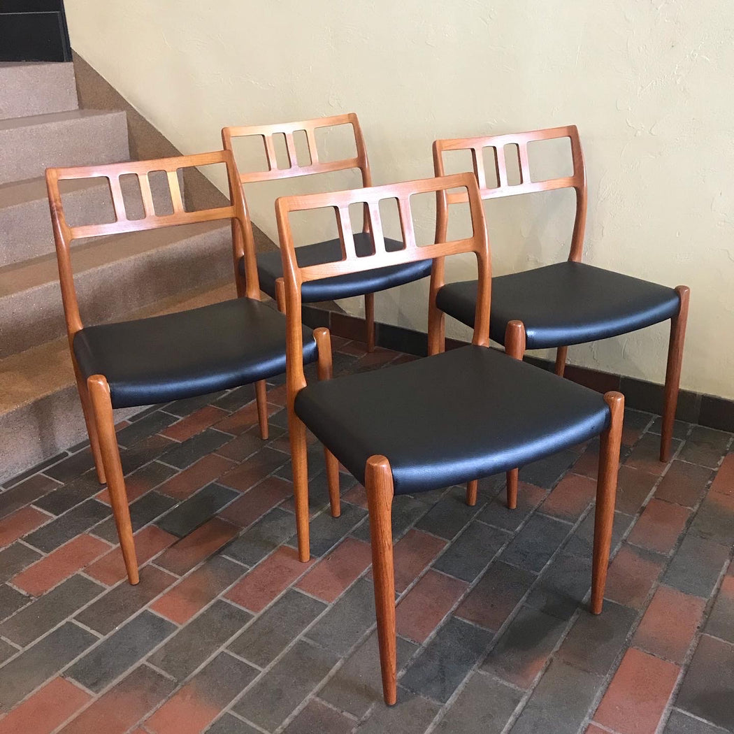 Set of Four Moller Chairs