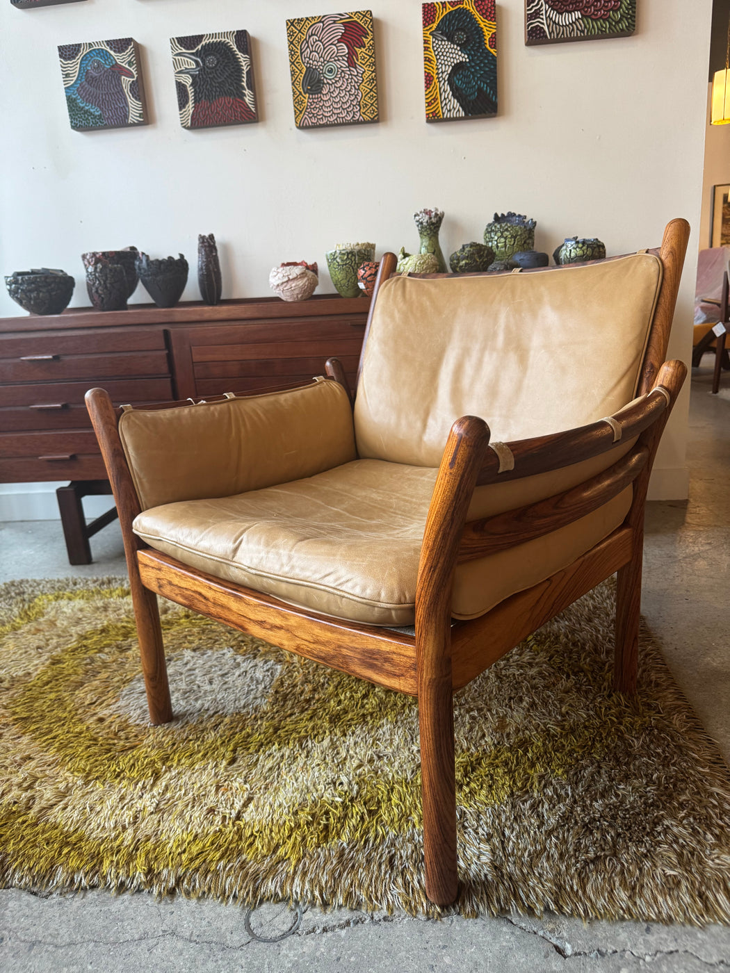 Illum Wikkelso Rosewood Genius Chair (1)