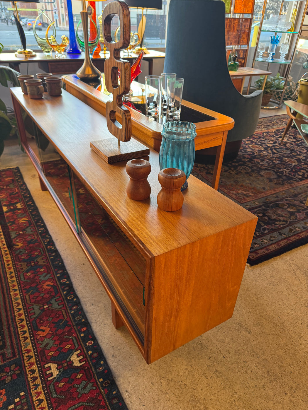 RS Associates Teak Cabinet