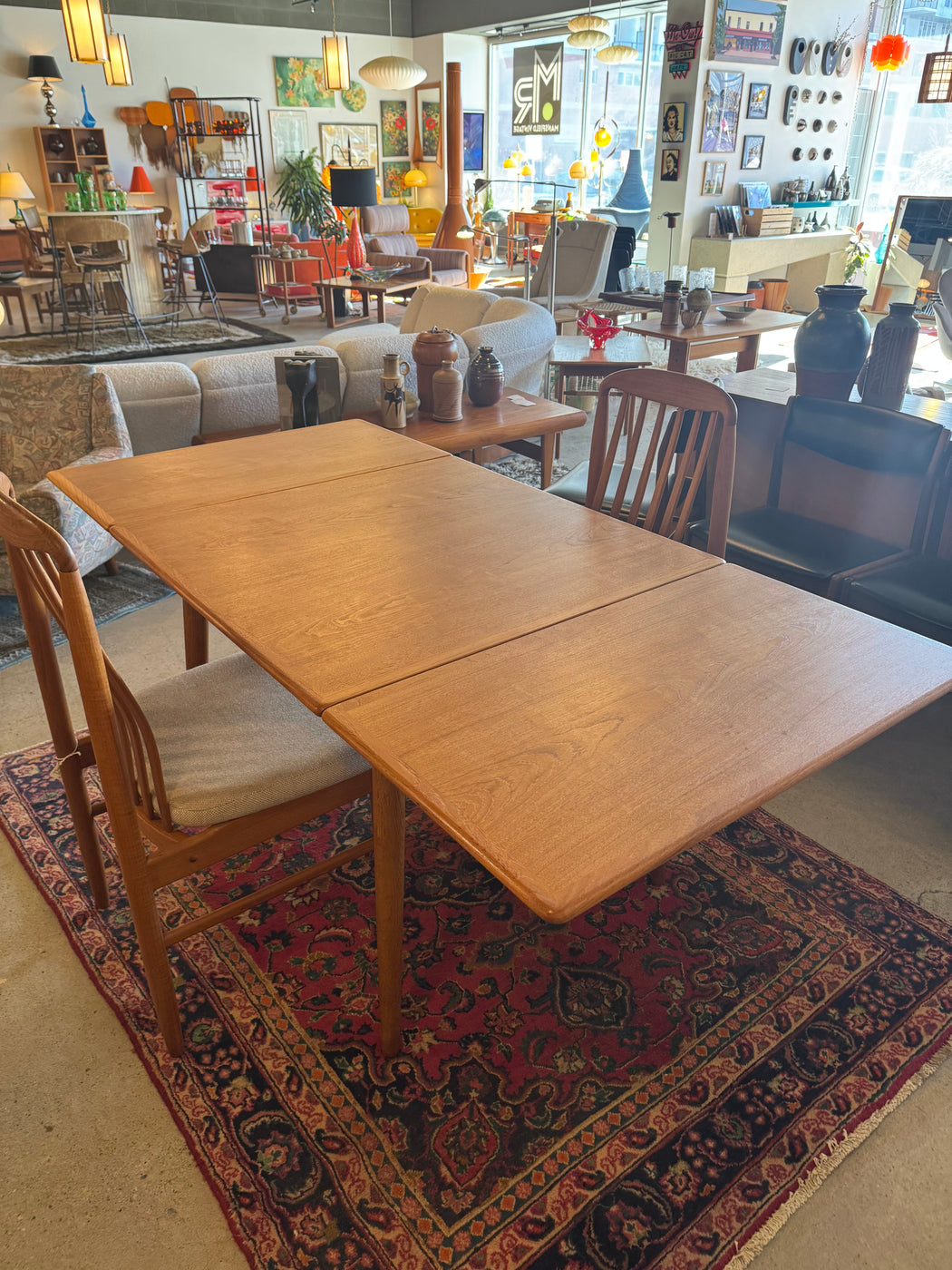 Hans Wegner Drop Leaf Dining Table