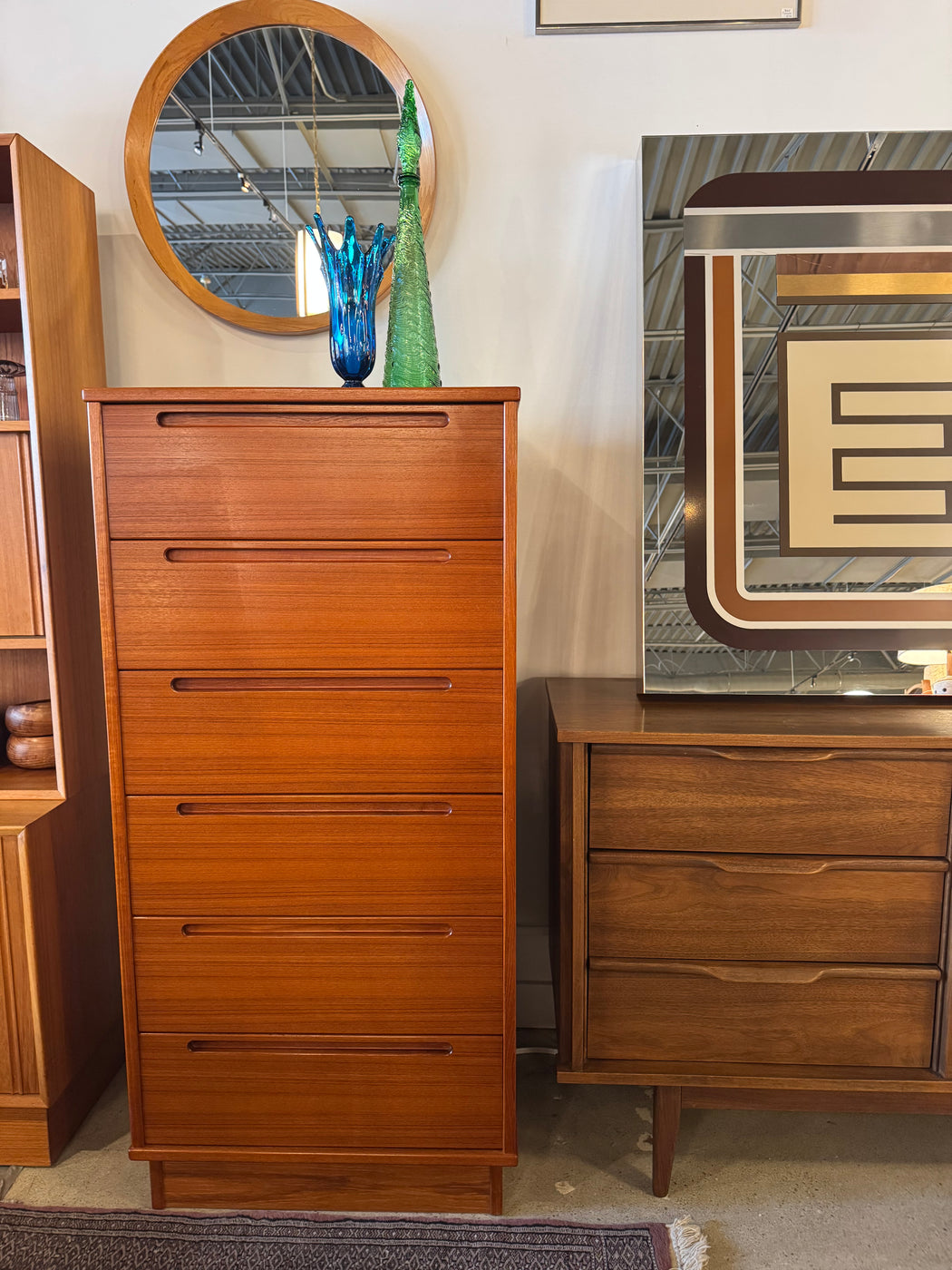Torring Mobelfabrik Tall Teak Dresser