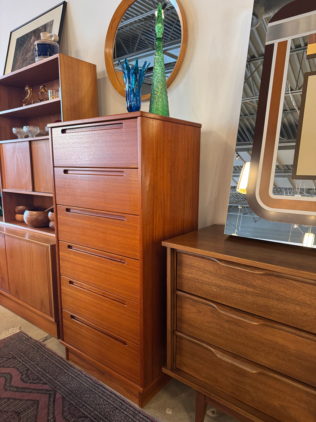 Torring Mobelfabrik Tall Teak Dresser