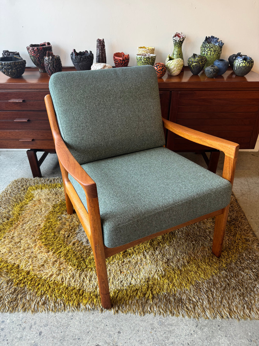 Ole Wanscher Teak Chair Pair