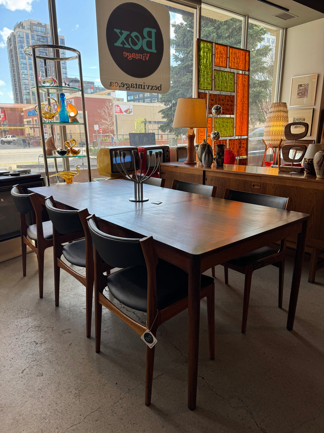 Danish Rosewood Dining Table