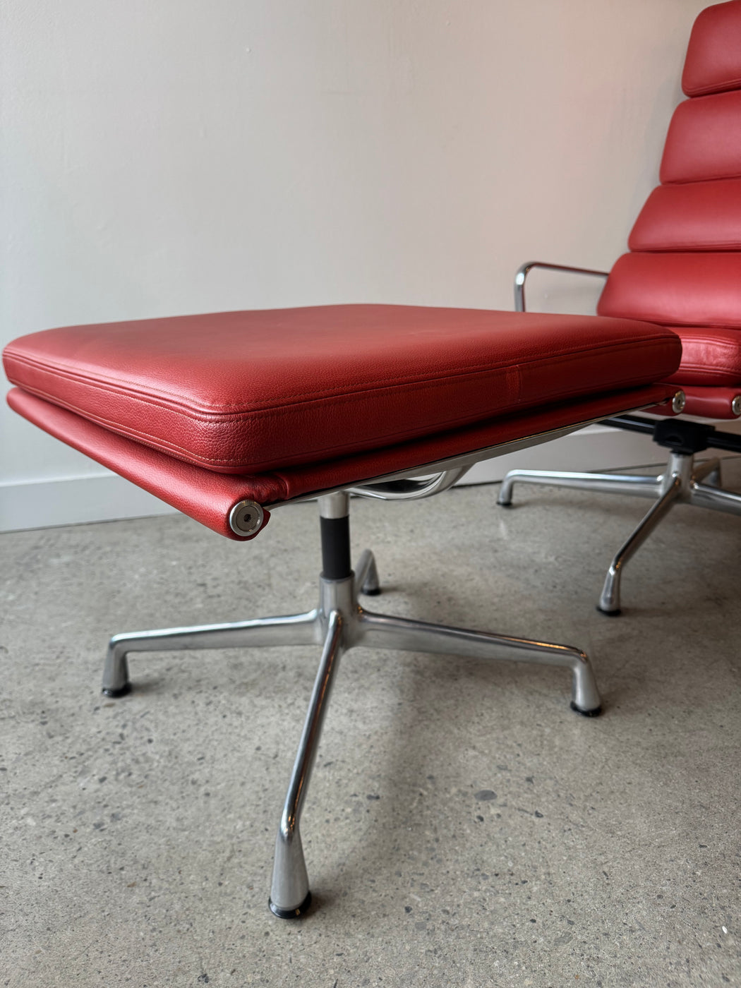 Eames Soft Pad Chair + Ottoman