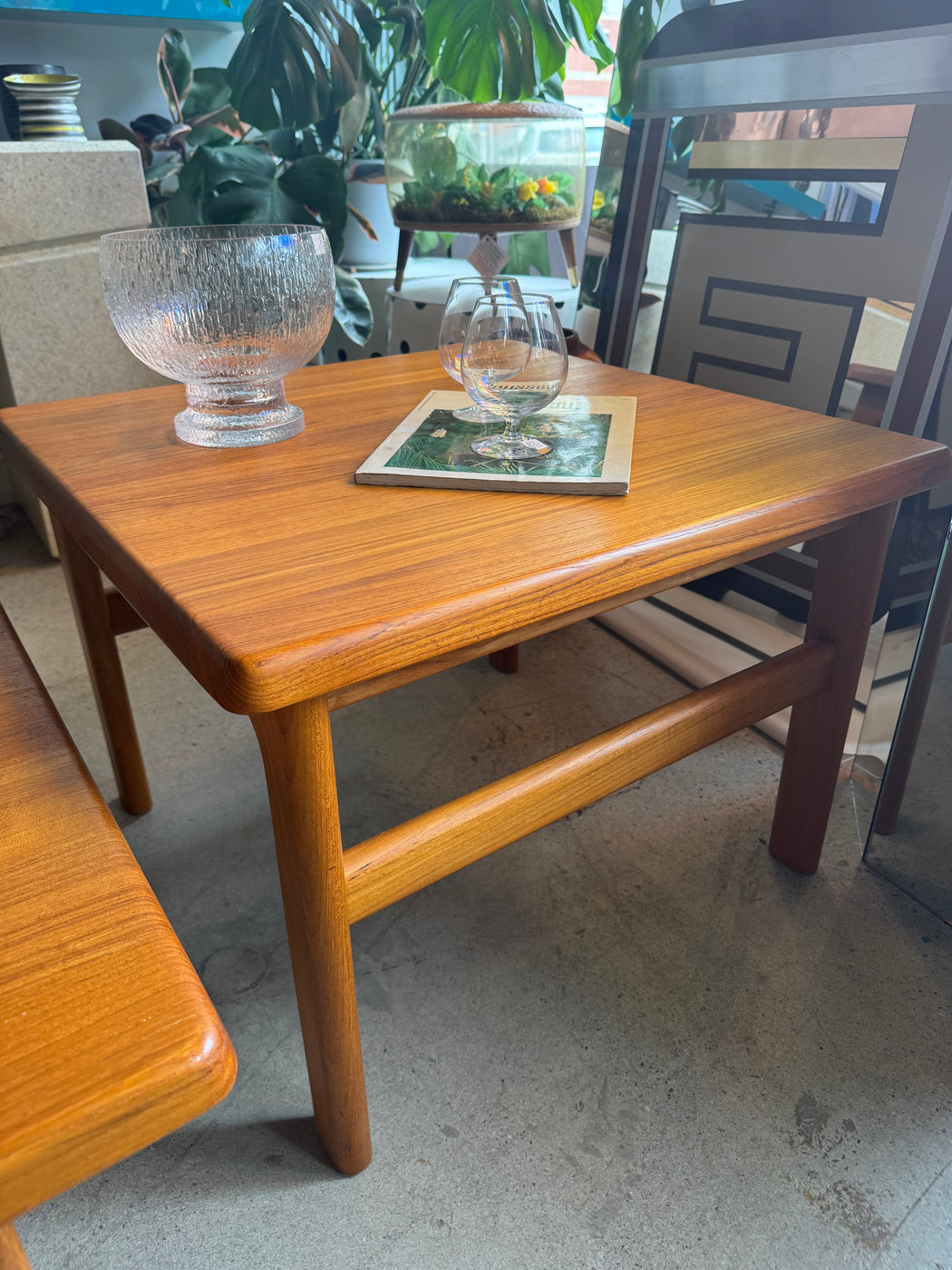 Niels Bach Solid Teak Side Table
