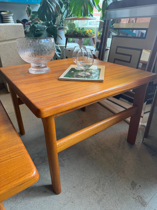 Niels Bach Solid Teak Side Table
