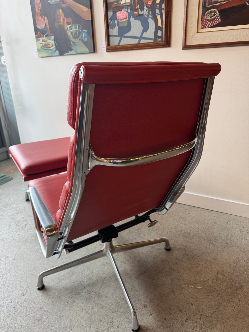 Eames Soft Pad Chair + Ottoman